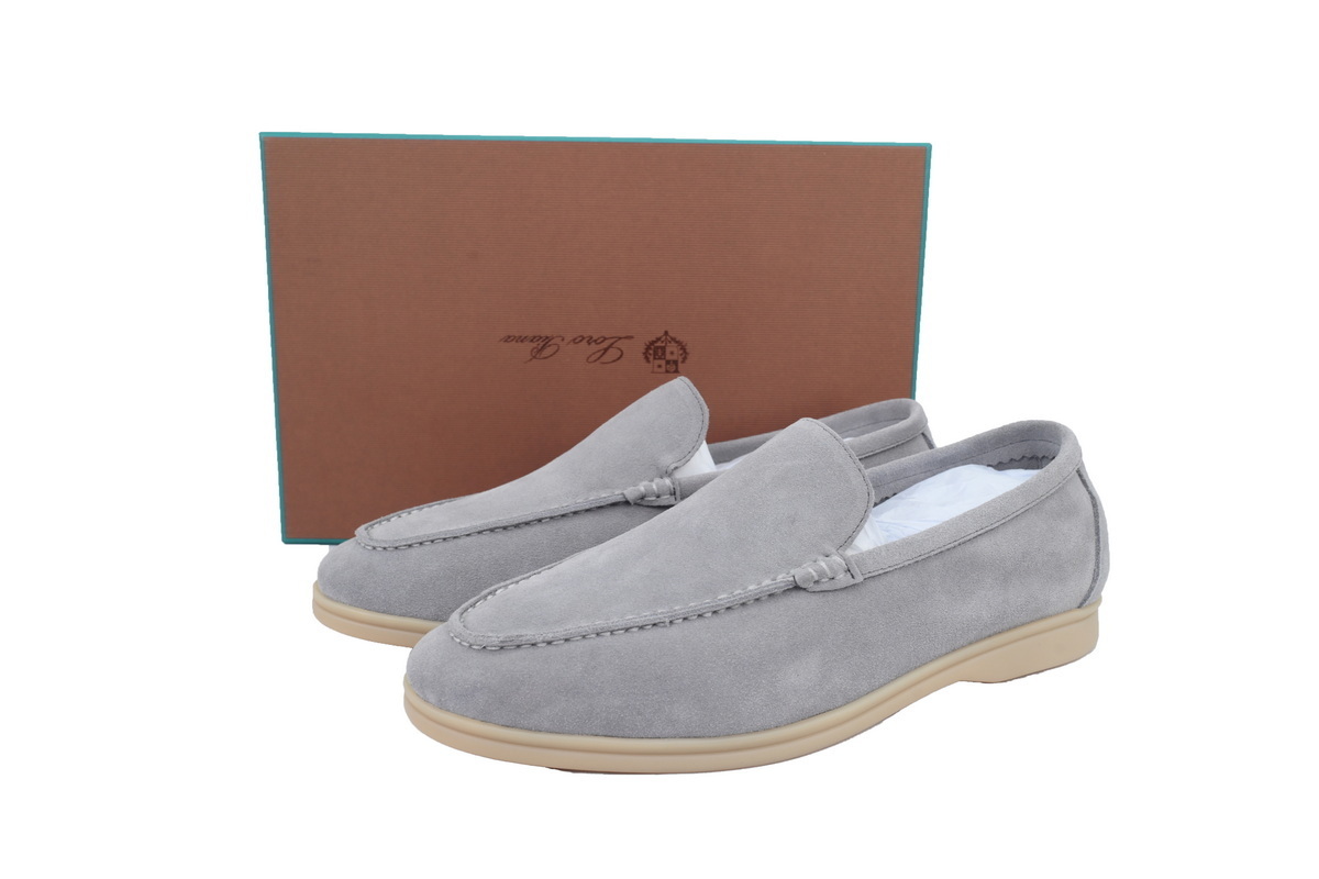 EM Sneakers Loro Piana Walk Loafer Gray