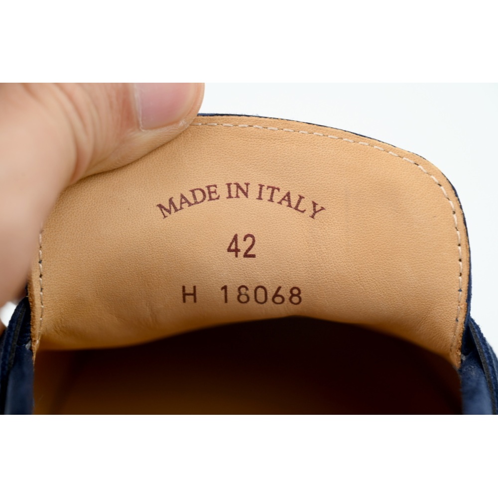 EM Sneakers Loro Piana Walk Loafer with Hidden Blue Buckle