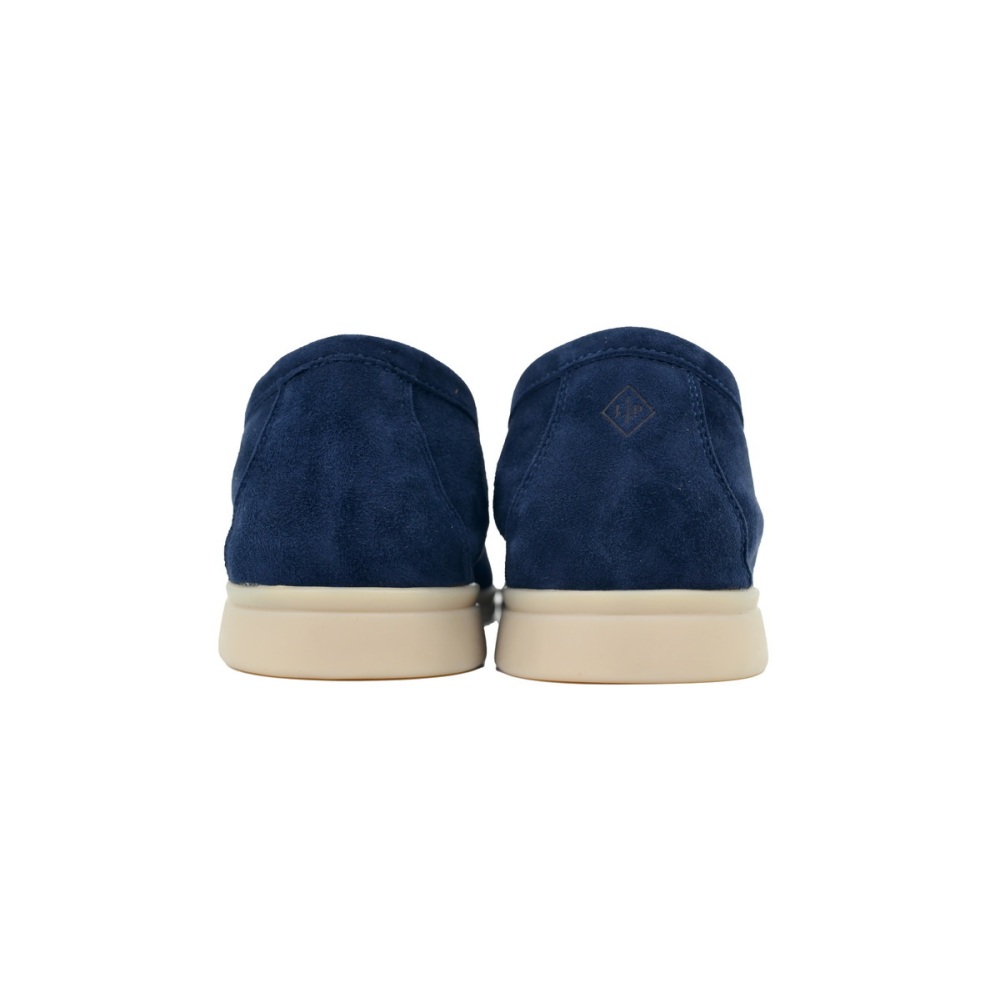 EM Sneakers Loro Piana Walk Loafer with Hidden Blue Buckle