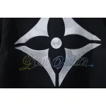 EM Sneakers Louis Vuitton Leather and Rhinestone Waisted Baseball Jacket Black