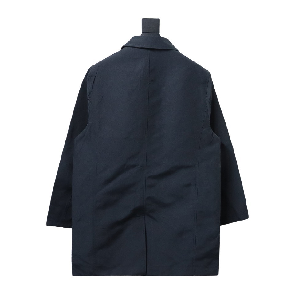 EM Sneakers Louis Vuitton LV Jacket 23FW Reversible Mid-Length Black