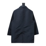EM Sneakers Louis Vuitton LV Jacket 23FW Reversible Mid-Length Black