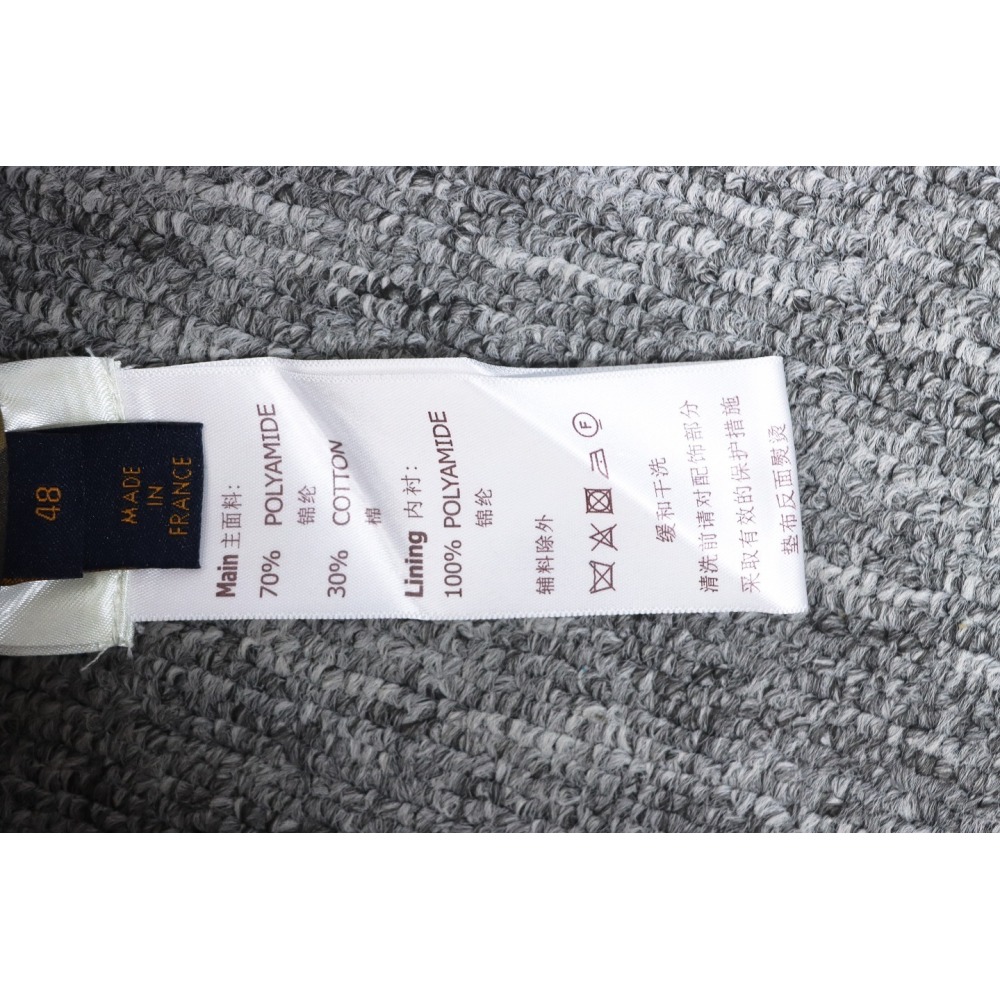 EM Sneakers Louis Vuitton LV Jacket 23FW Reversible Mid-Length Black