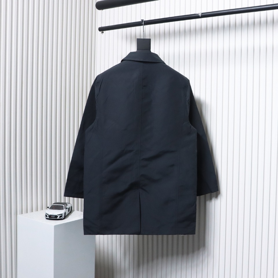 EM Sneakers Louis Vuitton LV Jacket 23FW Reversible Mid-Length Black