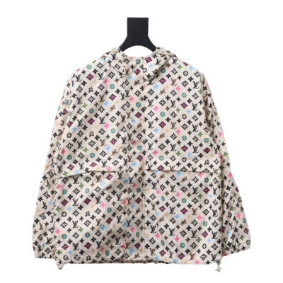 EM Sneakers Louis Vuitton LV Jacket 24ss New Technology Windproof White 01