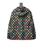 EM Sneakers Louis Vuitton LV Jacket Checkerboard Hooded Windbreaker 