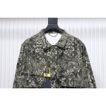 EM Sneakers Louis Vuitton LV Jacket Vntage Embossed Denim