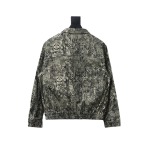 EM Sneakers Louis Vuitton LV Jacket Vntage Embossed Denim