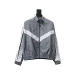 EM Sneakers Louis Vuitton LV Jacket Wool Check Web Belted Grey