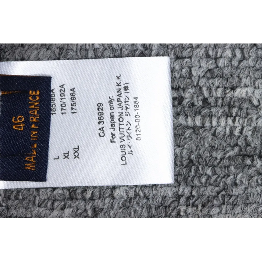 EM Sneakers Louis Vuitton LV Jacket Fire Cloud Mixed Dye Denim