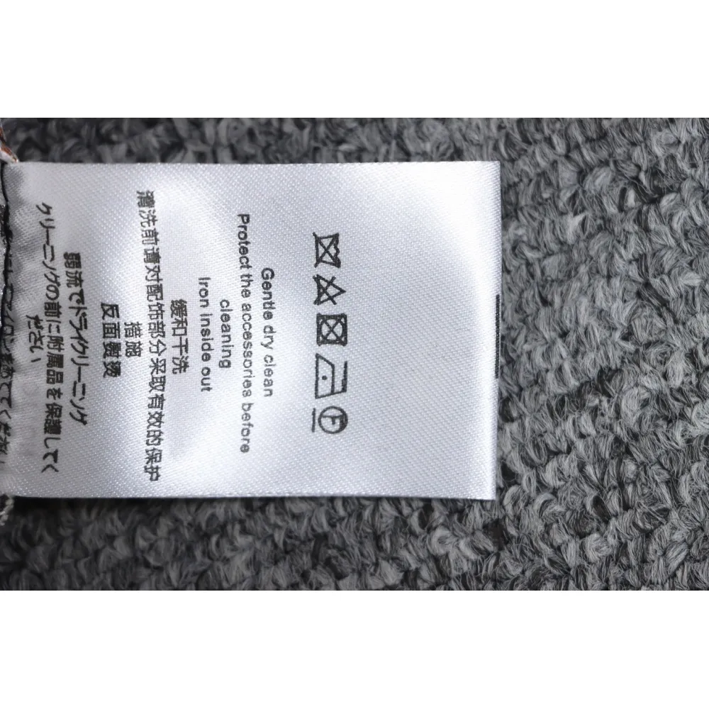 EM Sneakers Louis Vuitton LV Jacket Fire Cloud Mixed Dye Denim