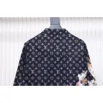 EM Sneakers Louis Vuitton LV Jacket Fire Cloud Mixed Dye Denim
