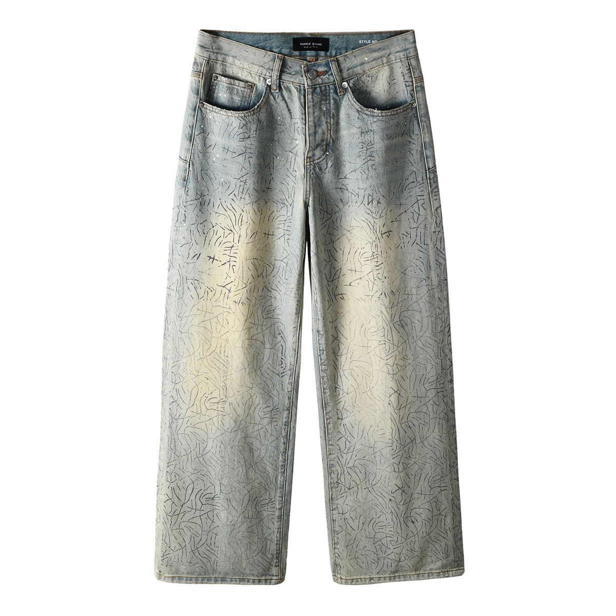 EM Sneakers Purple Brand Jean 107