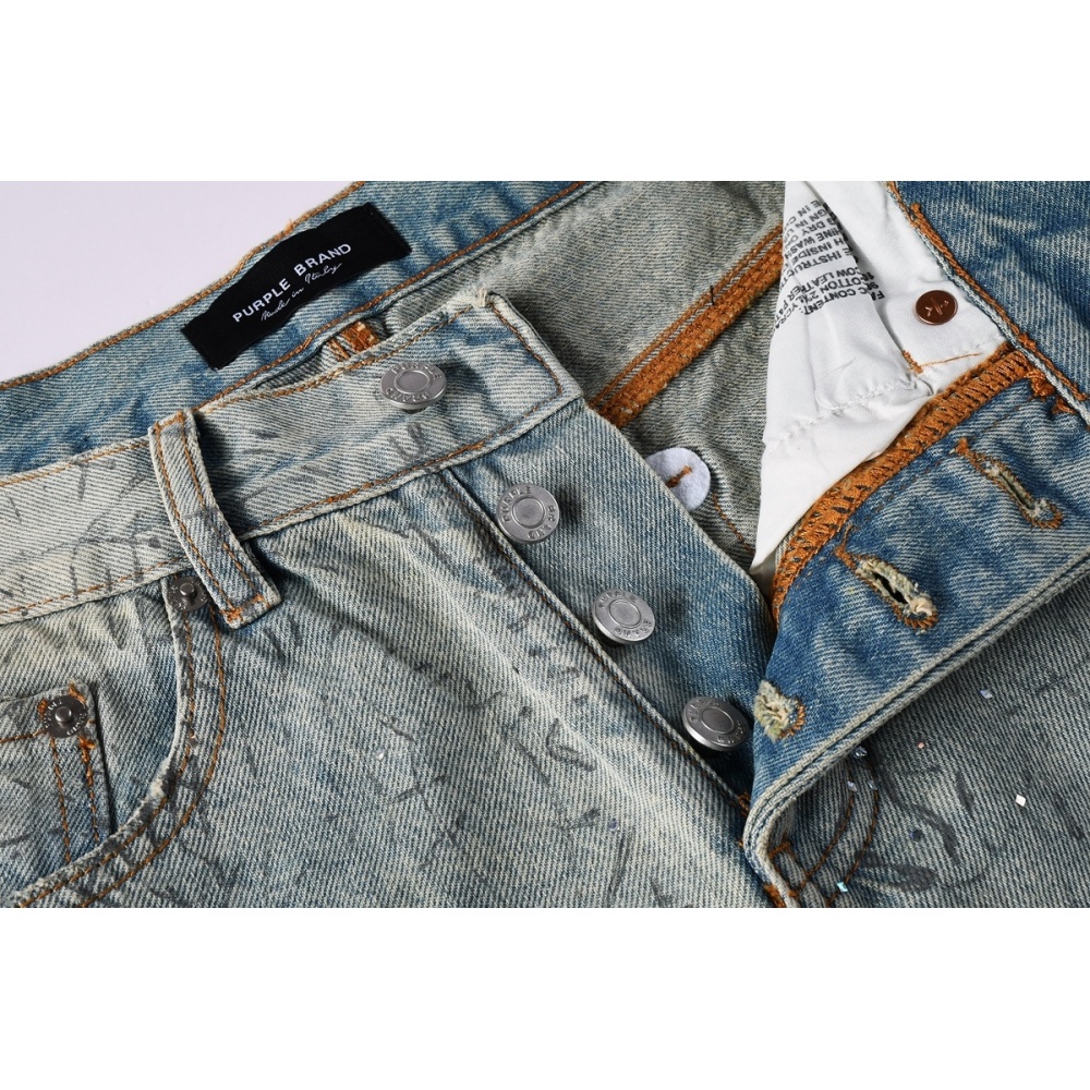 EM Sneakers Purple Brand Jean 107