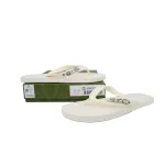 EM Sneakers Gucci Double G Logo Chevron Sandal Metal Rice White