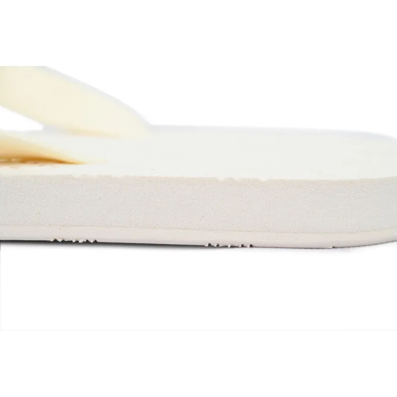 EM Sneakers Gucci Double G Logo Chevron Sandal Printed Rice White