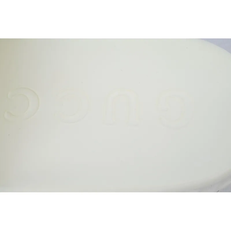 EM Sneakers Gucci Slide Sandal Interlocking G White Water Ripples