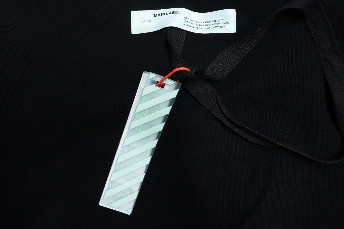 EM Sneakers Off-White Crew Neck Sweatshirt Oil Painting Print Black