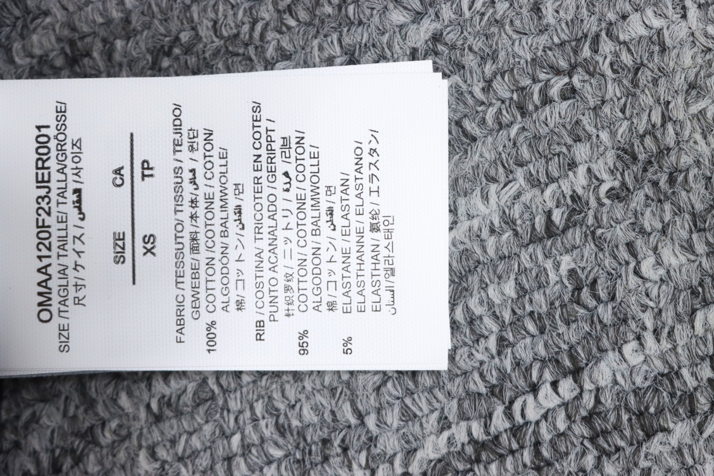 EM Sneakers Off-White OW Round Neck Sweatshirt Ink Arrow Twill Oil Painting Graffiti Black