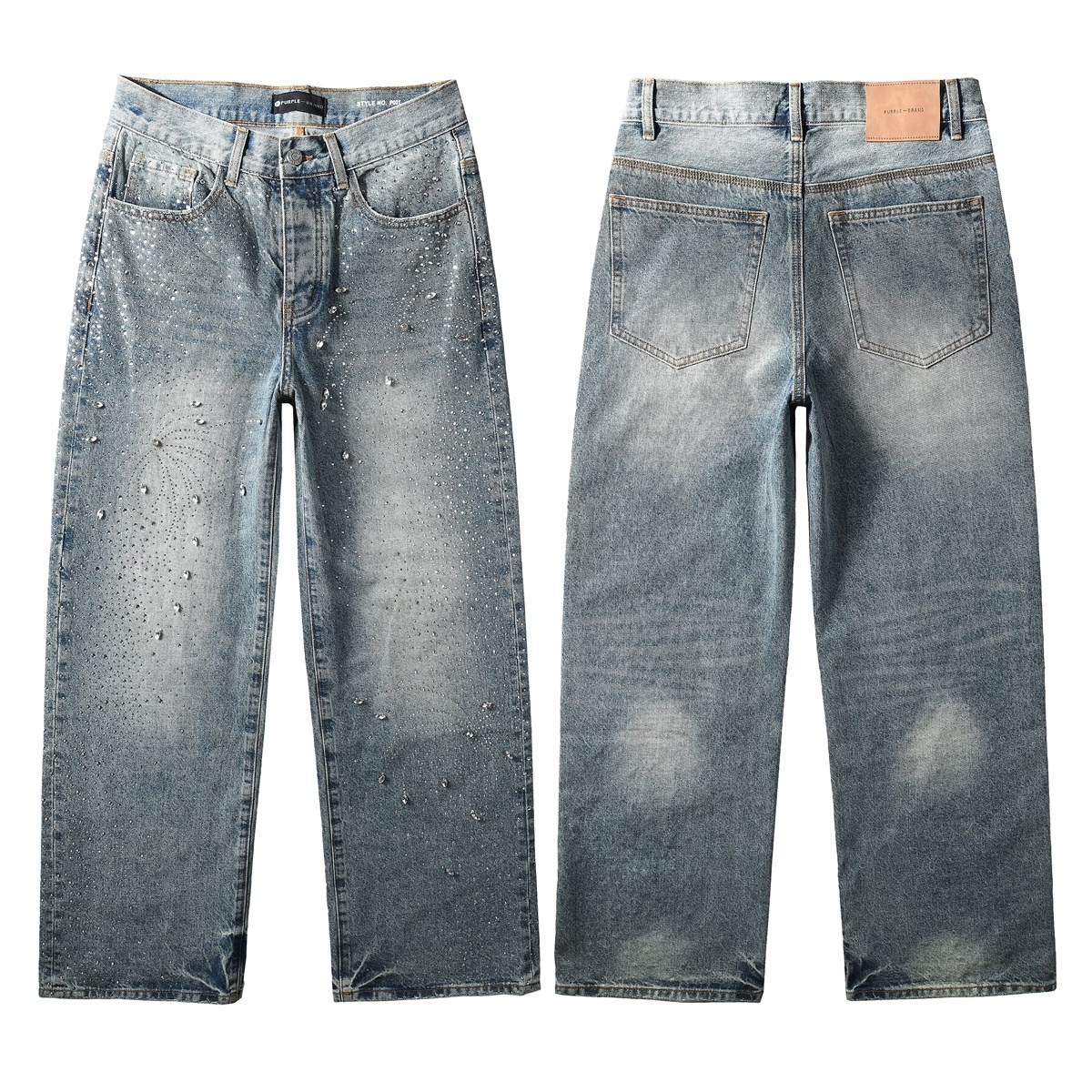 EM Sneakers Purple Brand Jean 9133