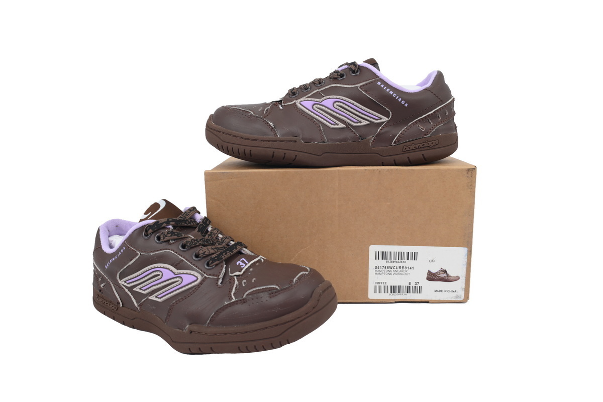 EM Sneakers Balenciaga Hamptons Worn-Out Sneaker Brown