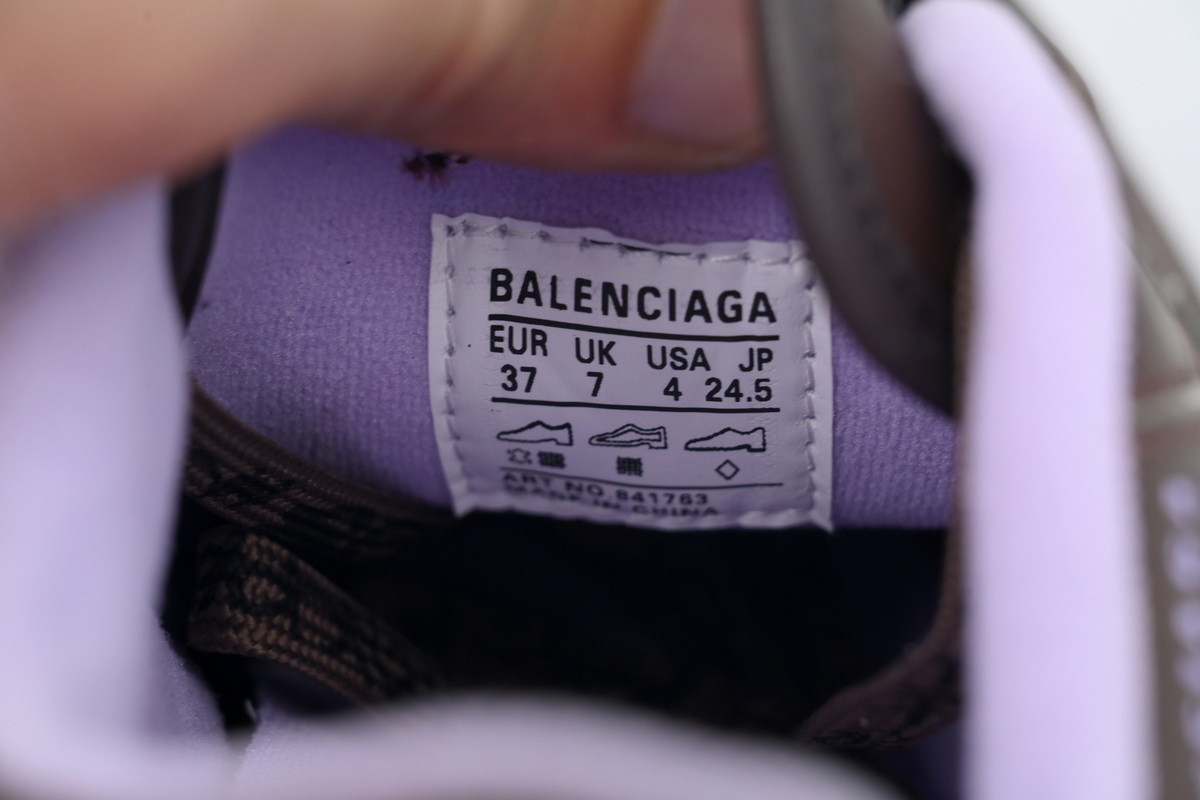 EM Sneakers Balenciaga Hamptons Worn-Out Sneaker Brown