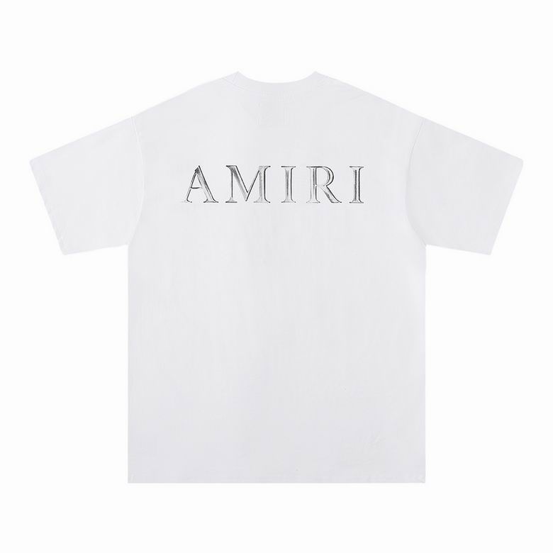 EM Sneakers Amiri T-shirt 665 Black and White