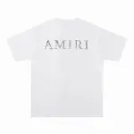 EM Sneakers Amiri T-shirt 665 Black and White