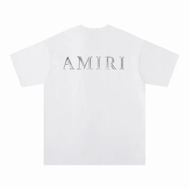 EM Sneakers Amiri T-shirt 665 Black and White