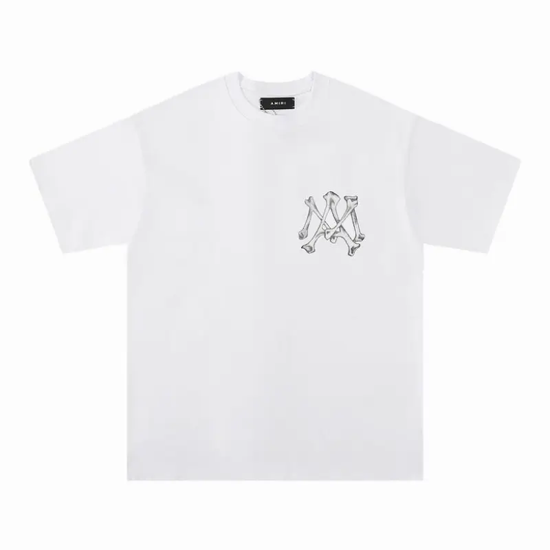 EM Sneakers Amiri T-shirt 665 Black and White