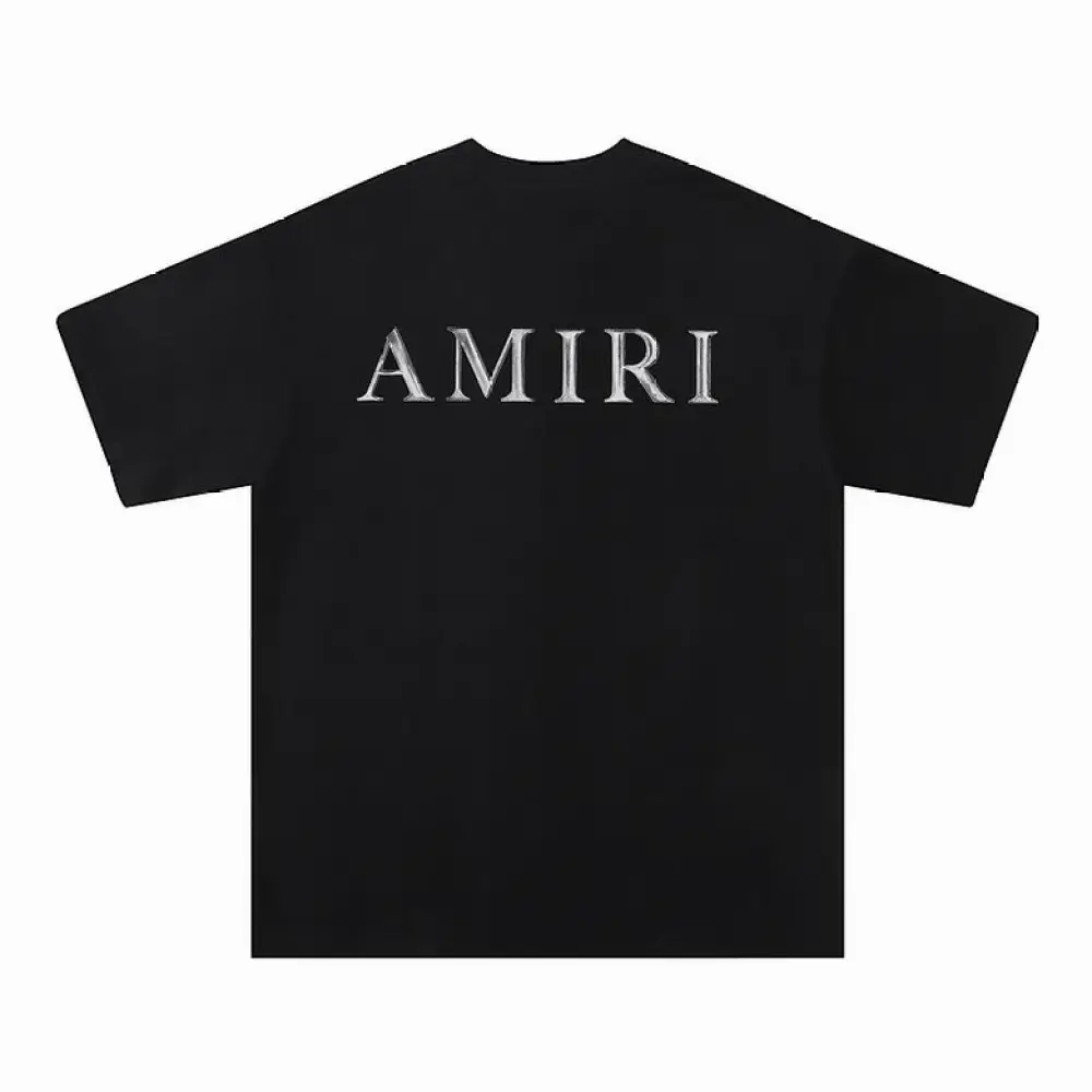 EM Sneakers Amiri T-shirt 665 Black and White