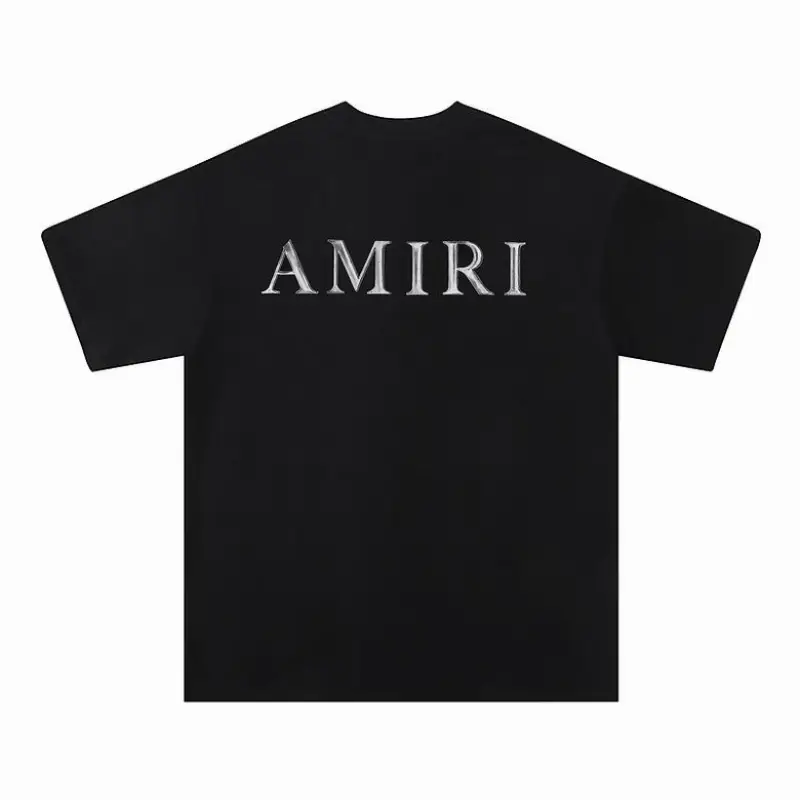 EM Sneakers Amiri T-shirt 665 Black and White