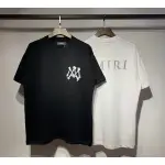 EM Sneakers Amiri T-shirt 665 Black and White