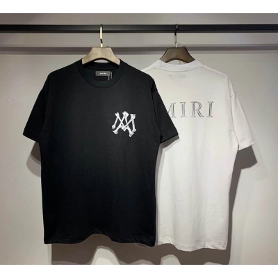 EM Sneakers Amiri T-shirt 665 Black and White 02