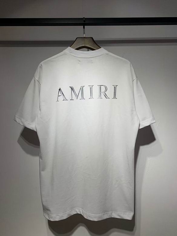 EM Sneakers Amiri T-shirt 665 Black and White