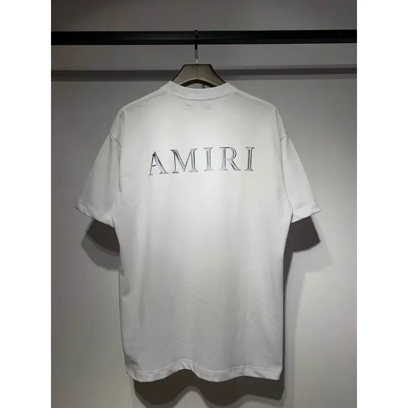EM Sneakers Amiri T-shirt 665 Black and White