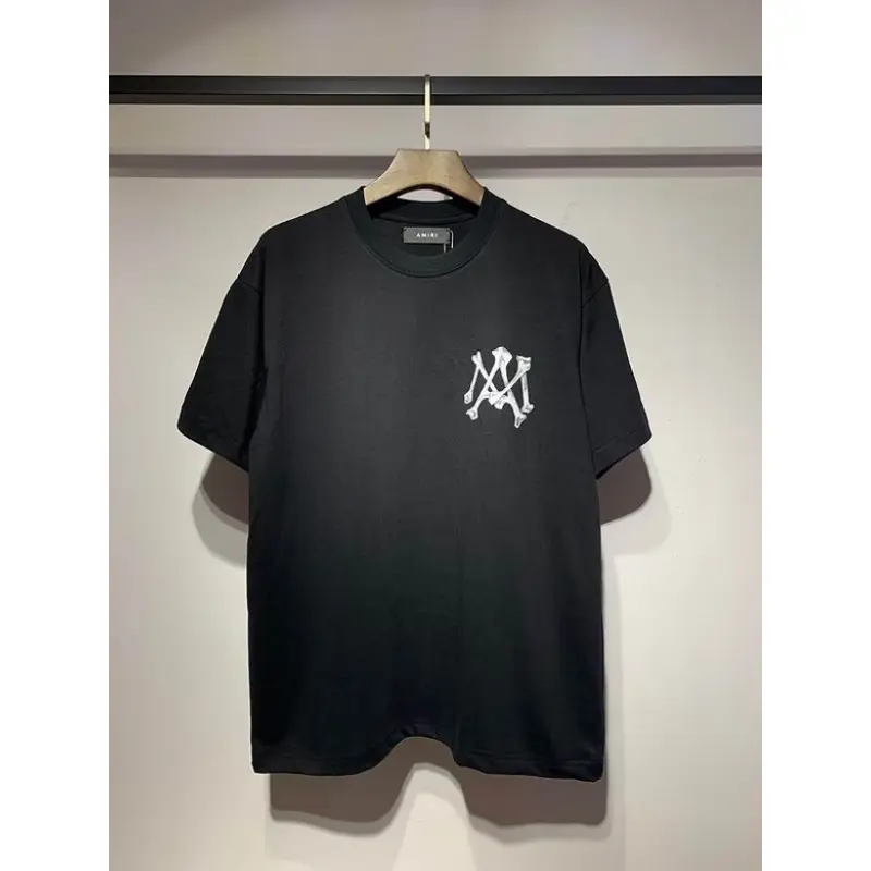 EM Sneakers Amiri T-shirt 665 Black and White
