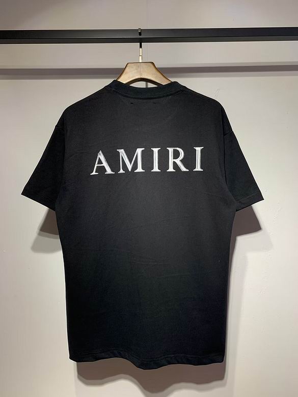 EM Sneakers Amiri T-shirt 665 Black and White