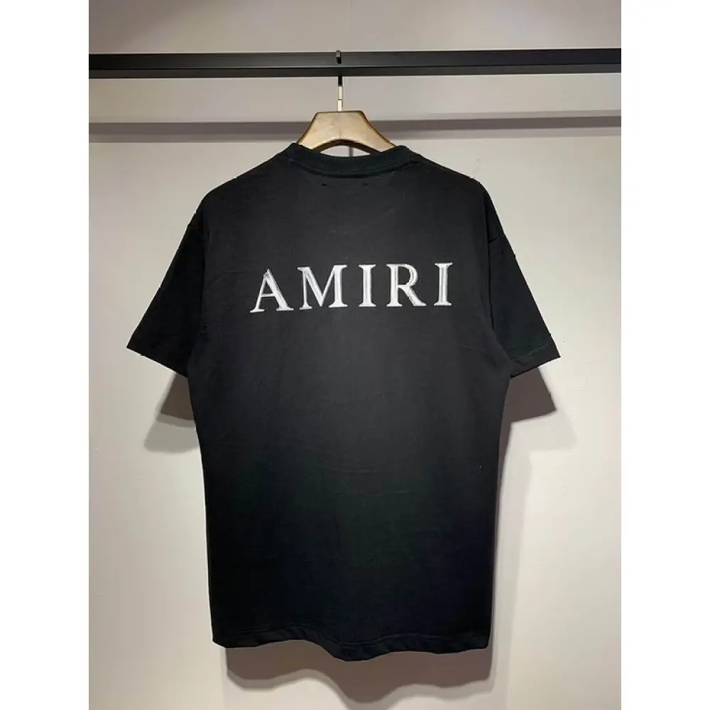 EM Sneakers Amiri T-shirt 665 Black and White
