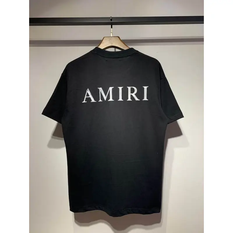 EM Sneakers Amiri T-shirt 665 Black and White