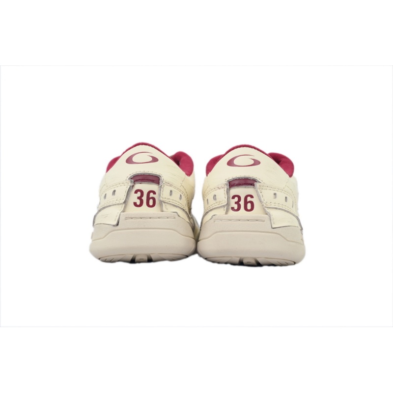 EM Sneakers Balenciaga Hamptons Worn-Out Sneaker Beige Red