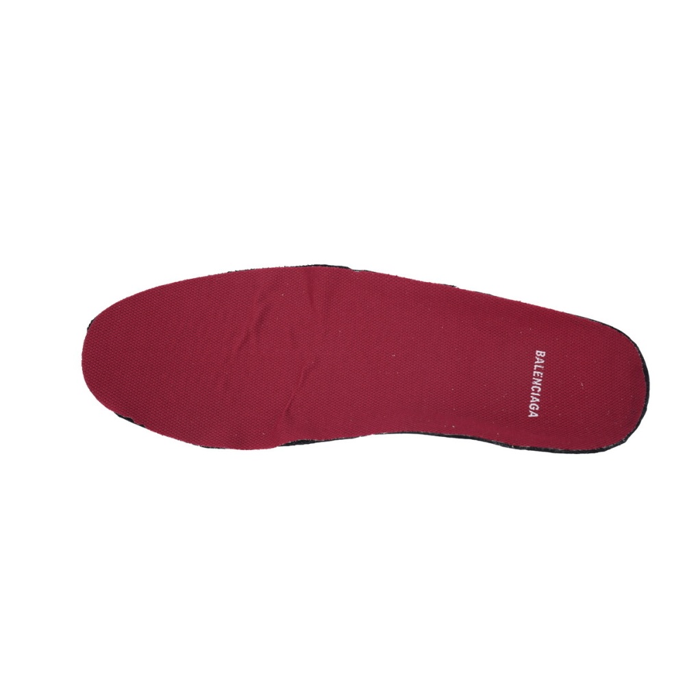 EM Sneakers Balenciaga Hamptons Worn-Out Sneaker Beige Red