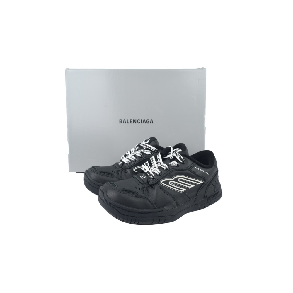 EM Sneakers Balenciaga Hamptons Worn-Out Sneaker Black