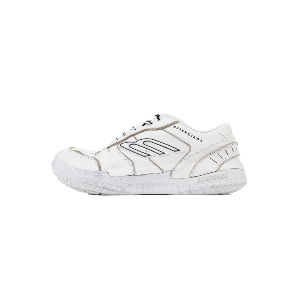 EM Sneakers Balenciaga Hamptons Worn-Out Sneaker White