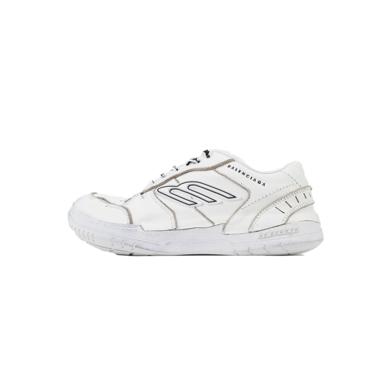 EM Sneakers Balenciaga Hamptons Worn-Out Sneaker White
