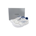 EM Sneakers Balenciaga Hamptons Worn-Out Sneaker White Blue