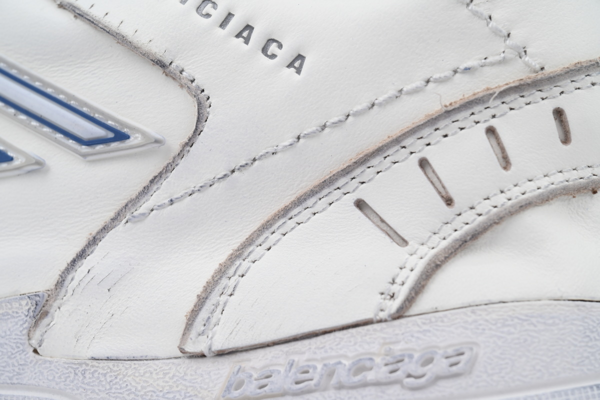 EM Sneakers Balenciaga Hamptons Worn-Out Sneaker White Blue