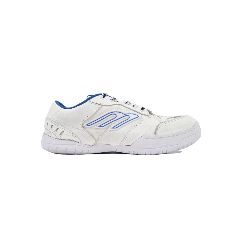 EM Sneakers Balenciaga Hamptons Worn-Out Sneaker White Skyblue