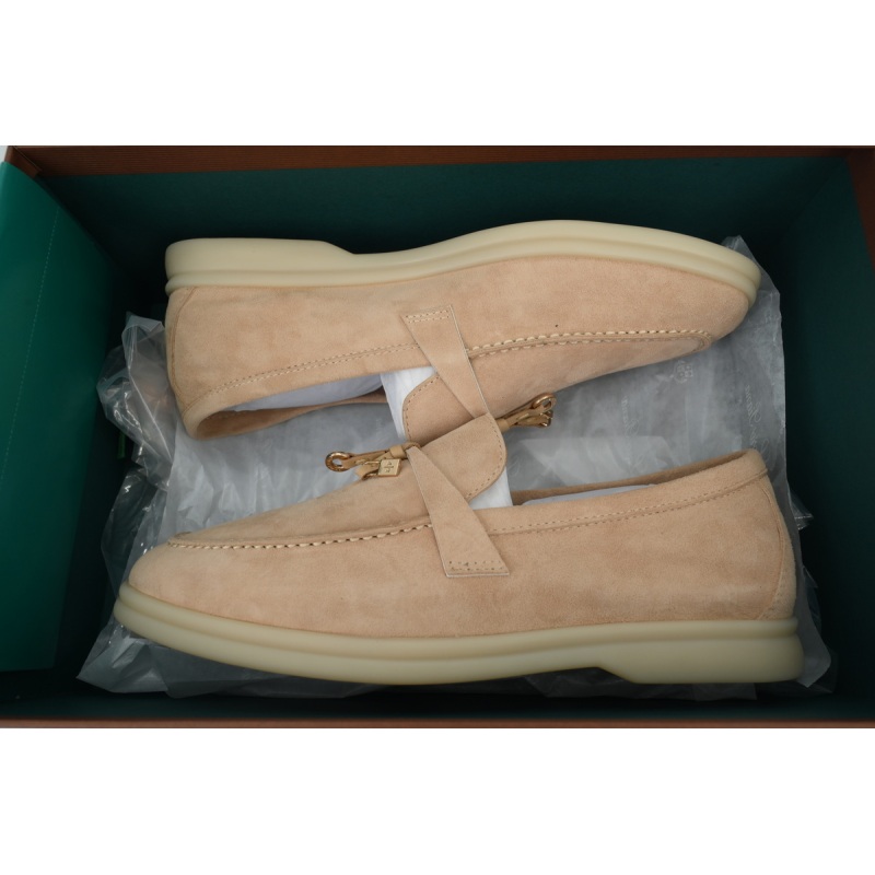 EM Sneakers Loro Piana Walk Loafer Apricot