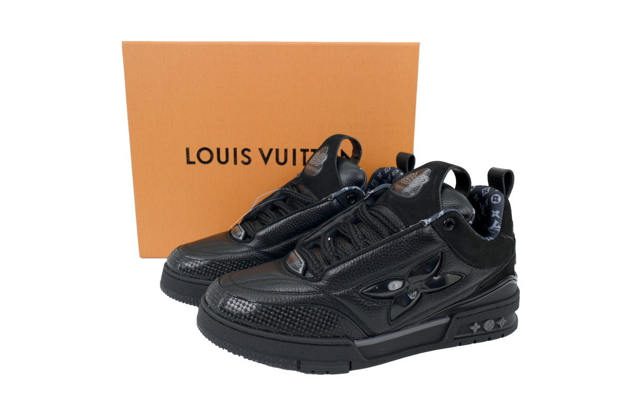 EM Sneakers Louis Vuitton LV Skate Sneaker All Black